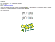 Tablet Screenshot of droomwereld.info